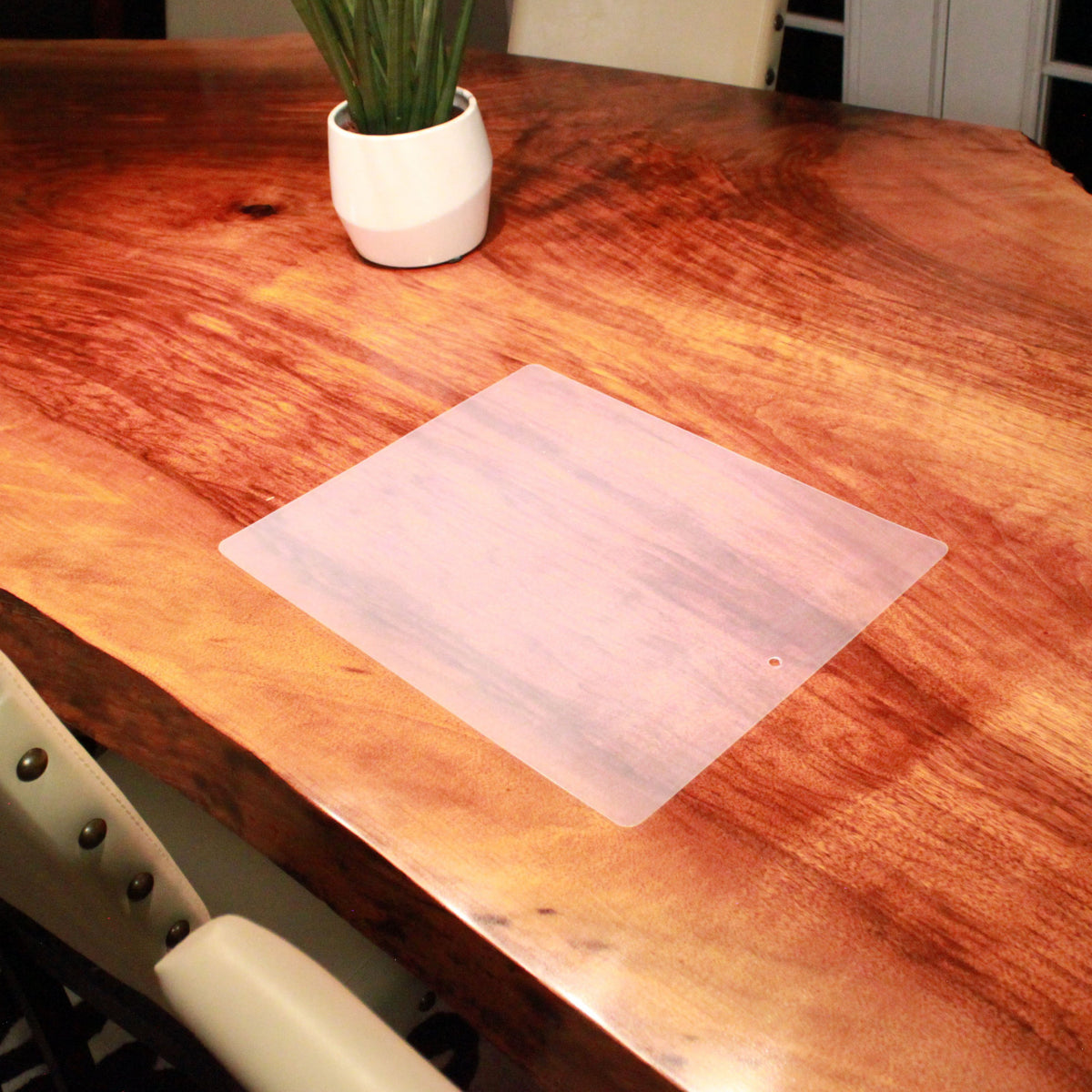 Home Kitchen Multi-Pack Thin Clear Flexible Plastic Cutting Board Mat 12" x 15", view 3