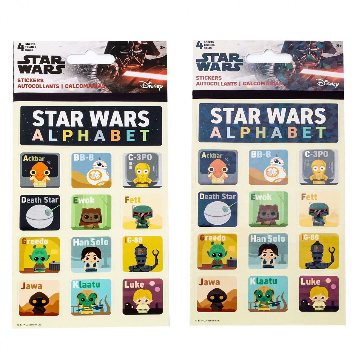 Licensed Kids Cartoon 4pc Cute Sticker Sheets Stationery Set (Many Characters), view 24