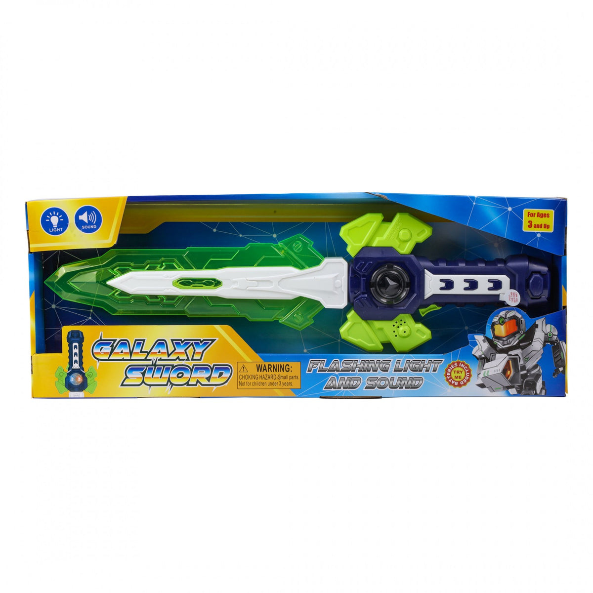Kidplokio Galaxy Space Sword Interactive Toy Real Lights and Sounds (2 Colors), view 7