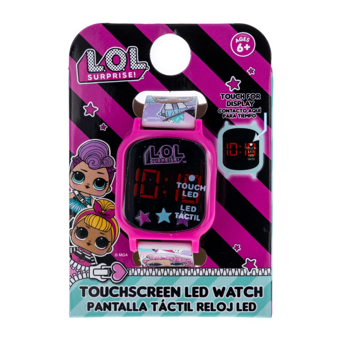 Licensed Kids LED Display Digital Touch Screen Watch Boys Girls Cartoons, view 17