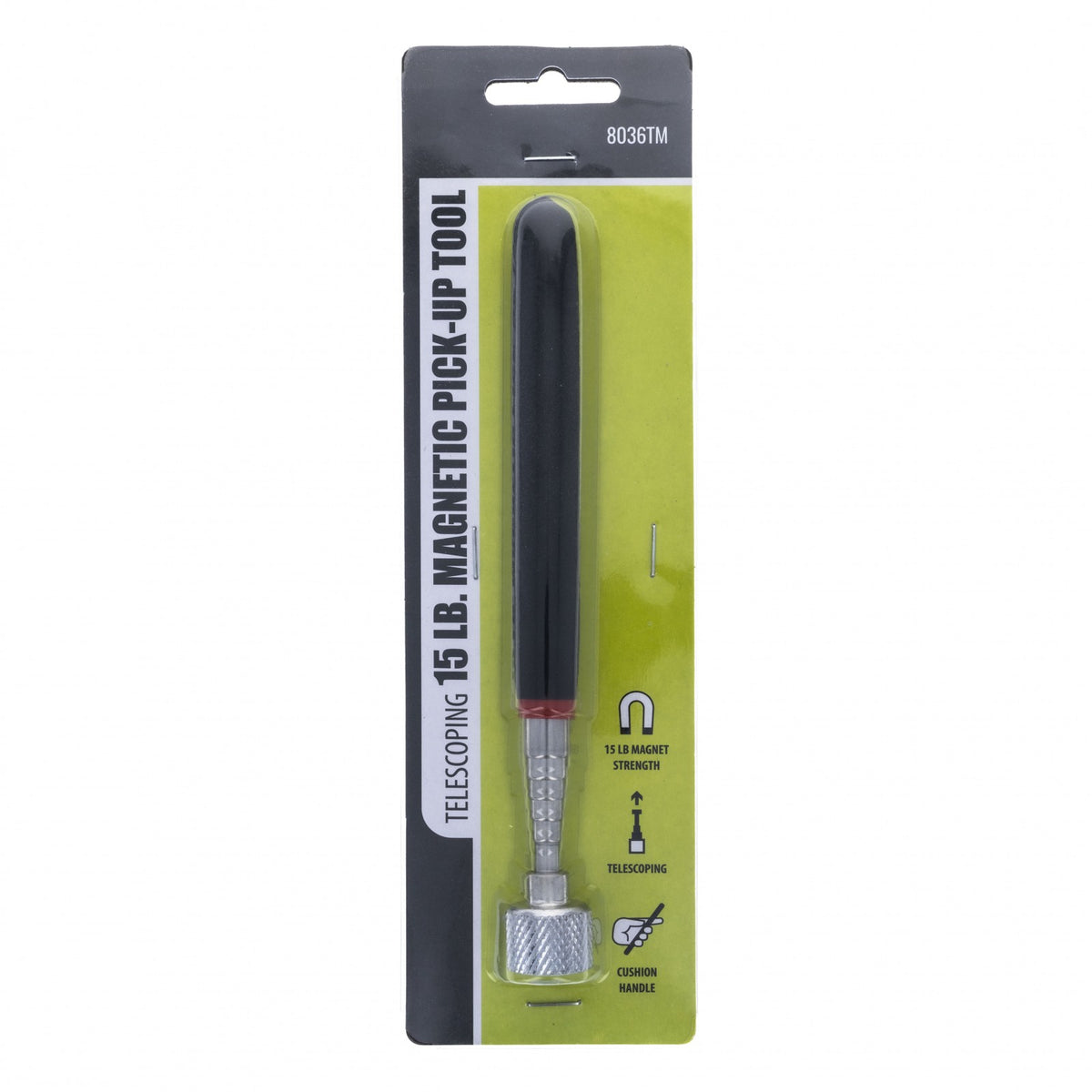 ToolTreaux 30 Inch Telescoping Magnetic Pickup Tool for 15lb Magnetic Strength, view 9