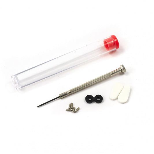 compact eye glasses repair kit in case