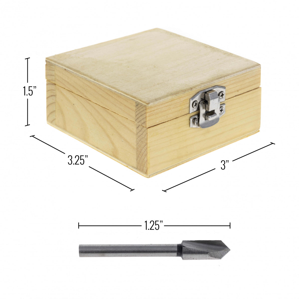 ToolTreaux Mini Router Bits Set for Rotary Tools Heat Treated Carbon Steel 10pc, view 9
