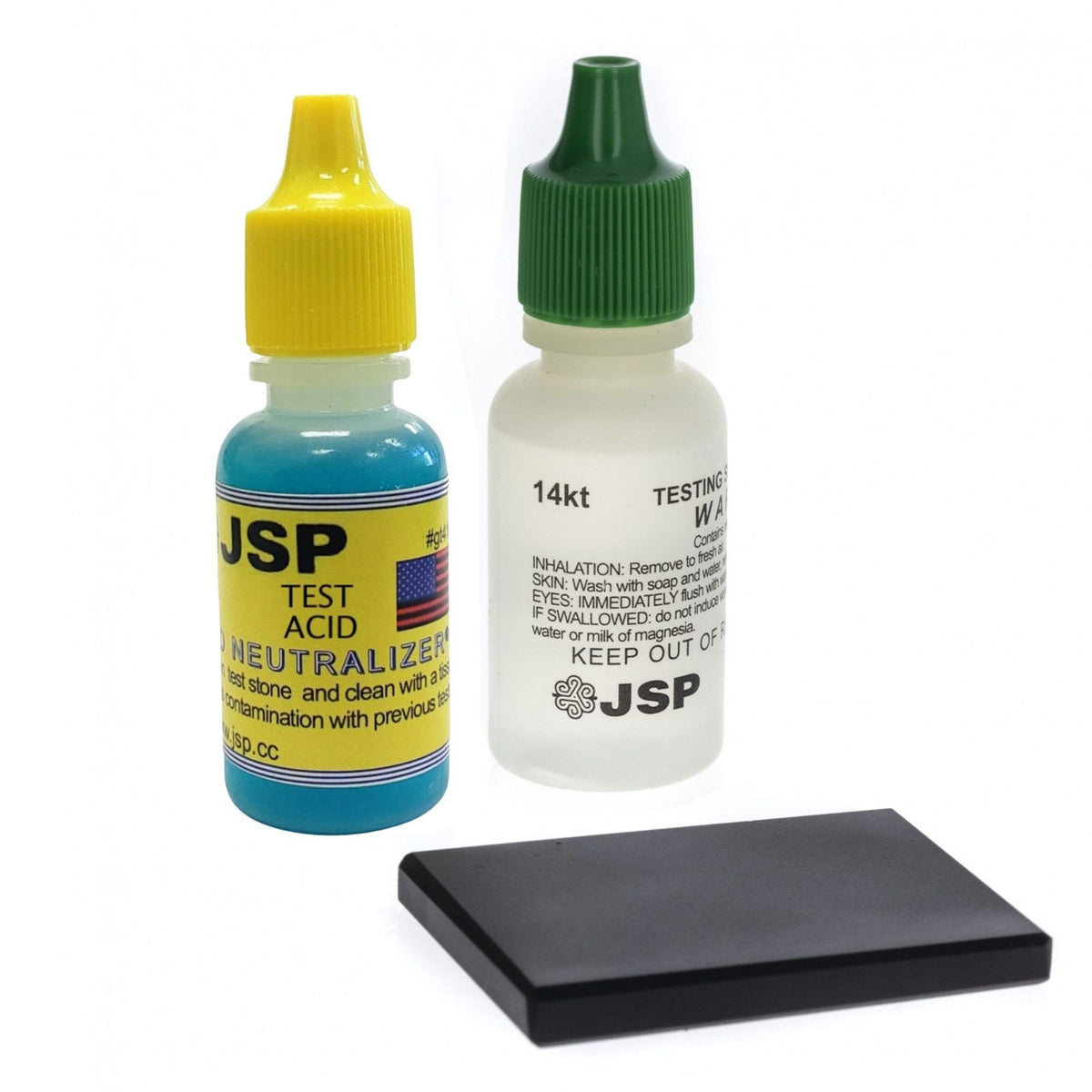 ToolTreaux 14 Karat Gold Testing Kit, acid solution and stone neutralizer combo in package