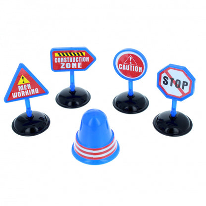Kidplokio 8pc Urban City Police Friction Powered Toy Cars with Play Mat, Blue,, view 5