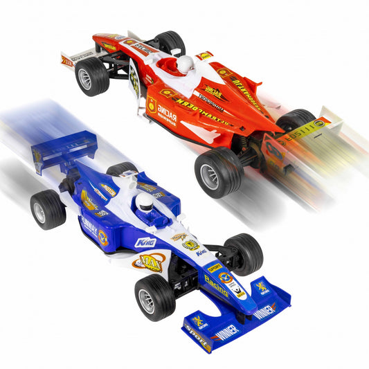 Red Formula Max toy race car, jumbo 1:66 scale, designed for boys ages 3 and up