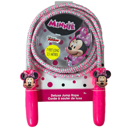 2 Pack Girls Jump Rope 7ft Hello Kitty Minnie Mouse Barbie Princess Lilo, view 5