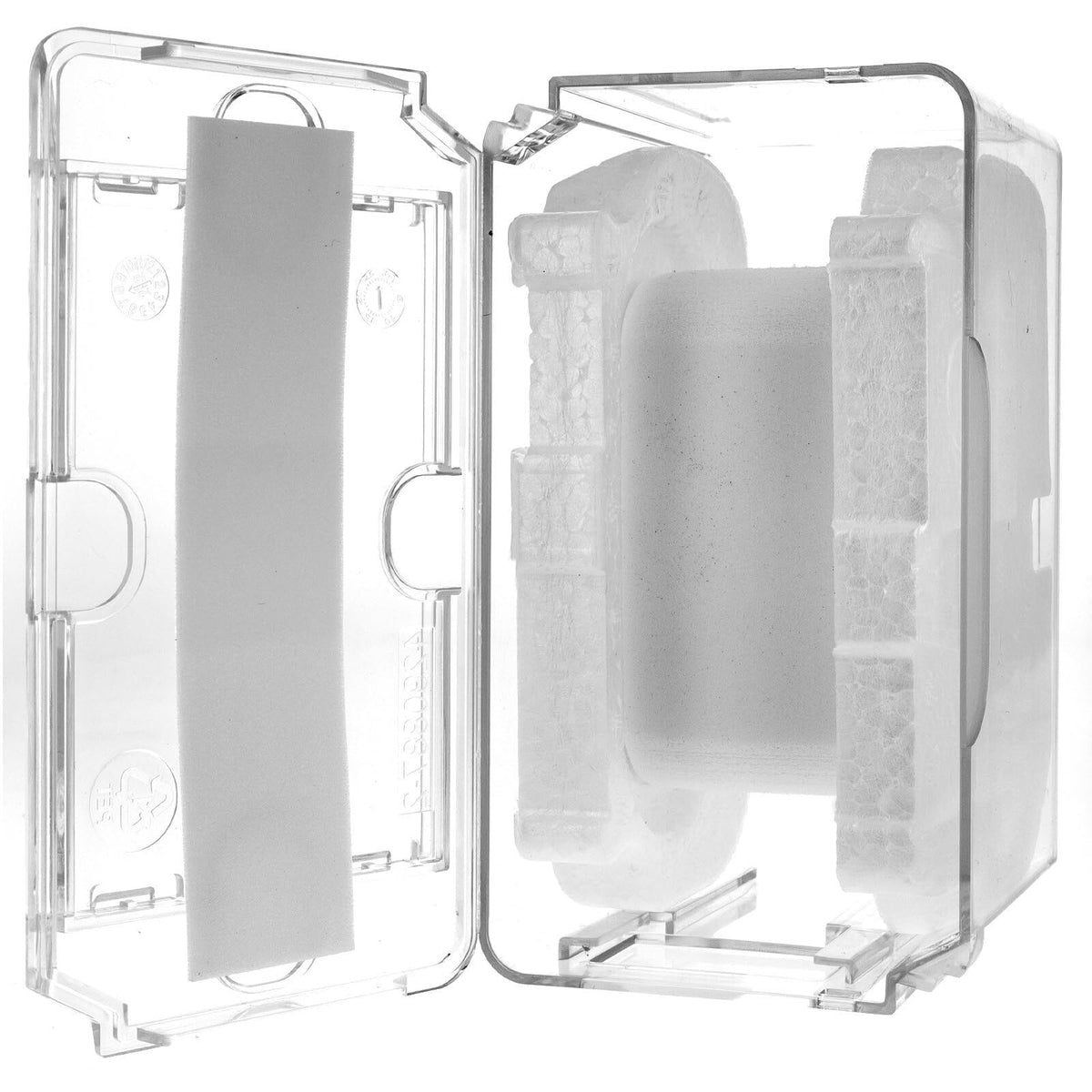 ToolTreaux Clear Plastic Watch Case Coffin Travel Essentials Jewelry Organizers, view 19