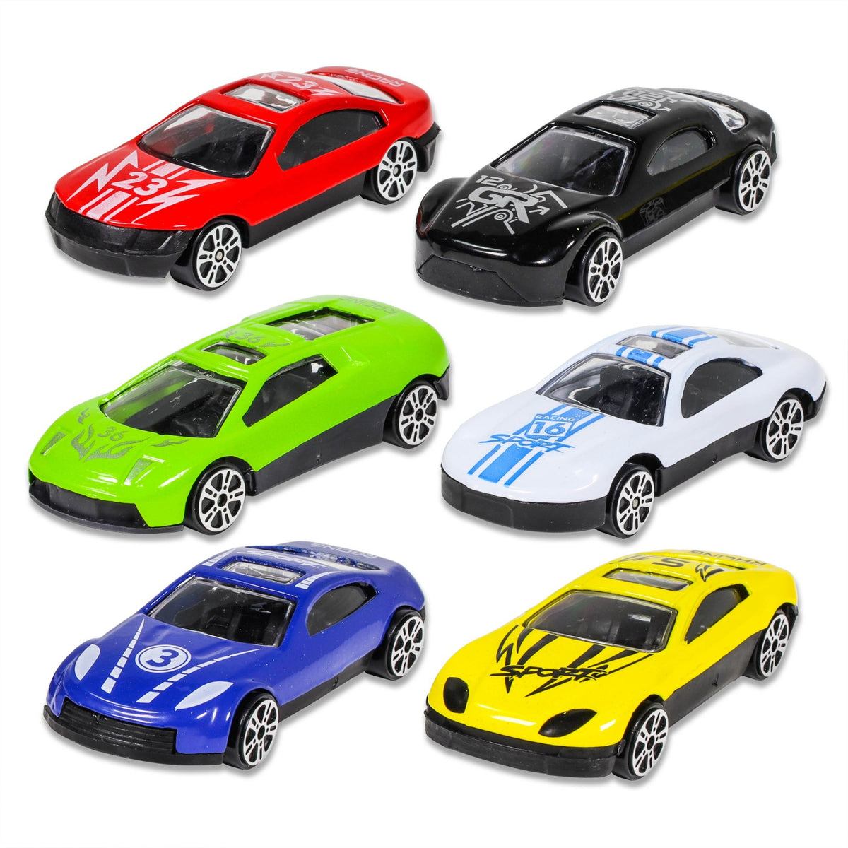 Kidplokio 7pc Blue Semi Truck Toy Car Carrier Diecast Playset for Boys 3 and Up, view 6