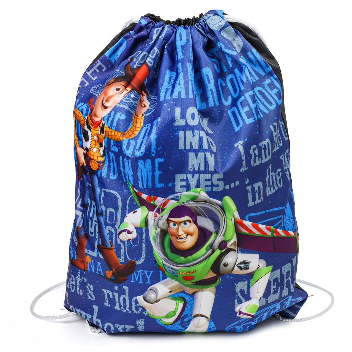 2 Pack Toy Story 19pc Cinch Bag Backpack Sticker Sheet Earrings Gift Bundle, view 2