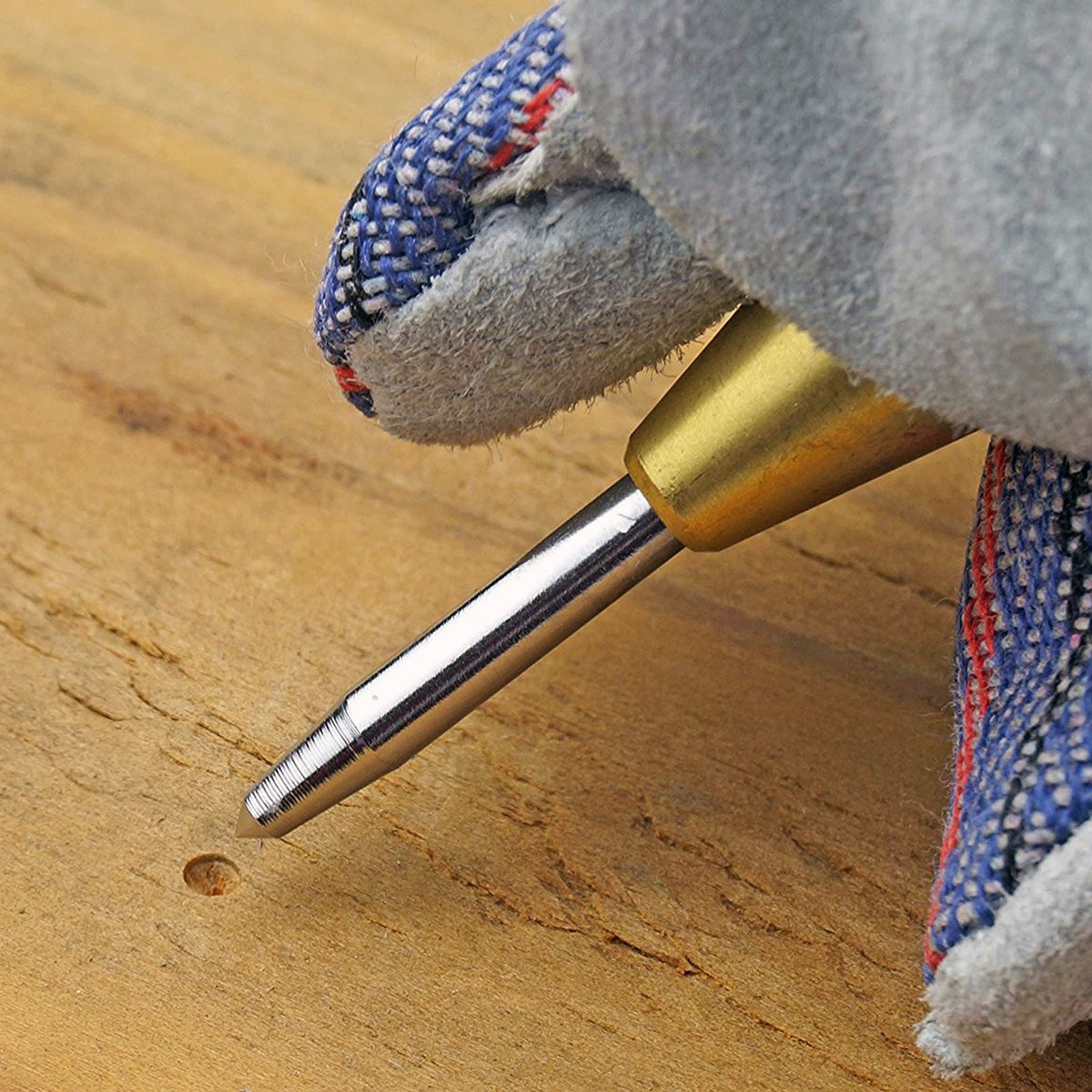2 Pack Universal Hobby Automatic Spring Loaded Center Punch Brass Hole Marker, view 5