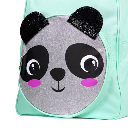 2 Pack Kidplokio Kids School Backpack Critter Panda Face for Children, view 6