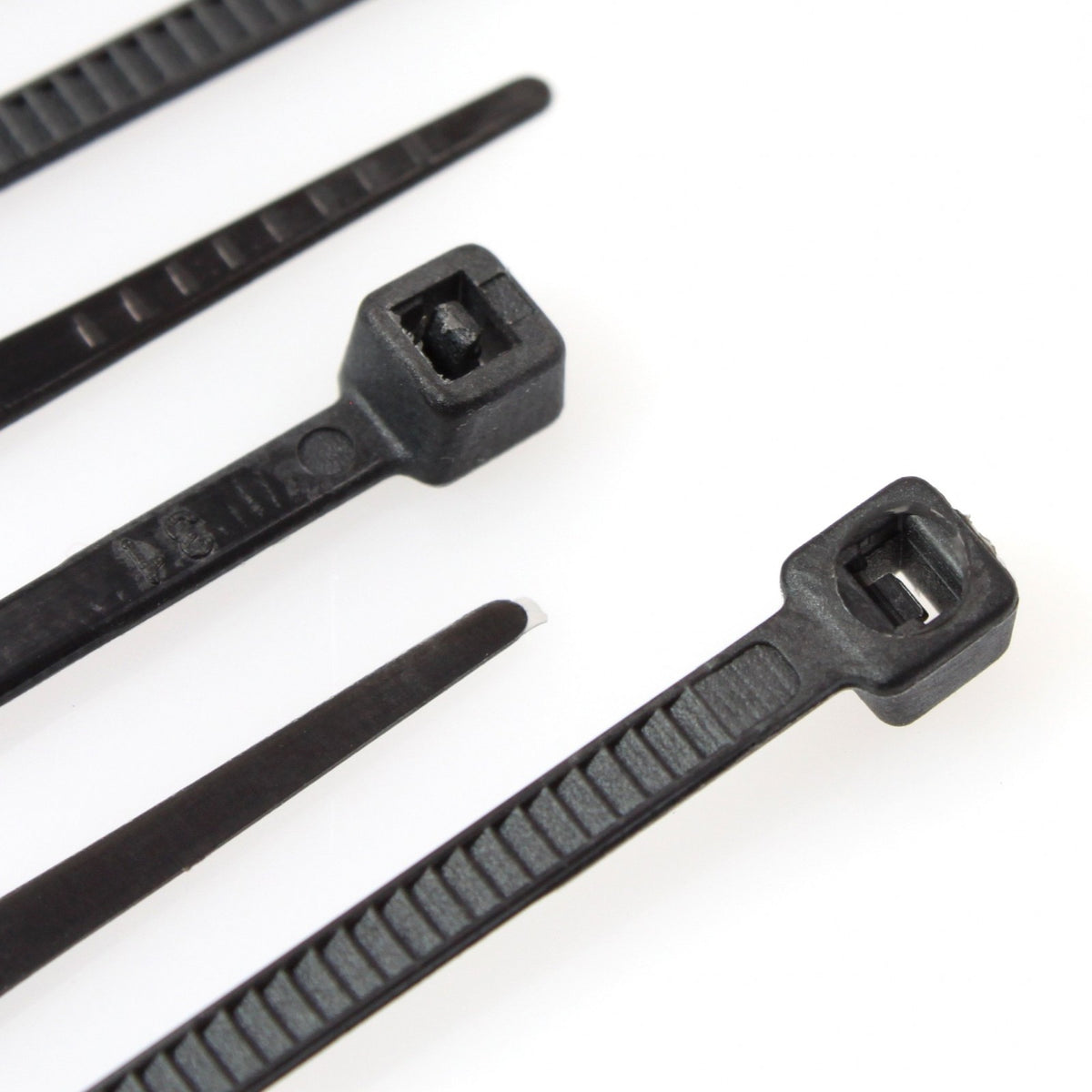 2 Pack Universal Home 100 Count 4" Cable Wire Hose Zip Ties