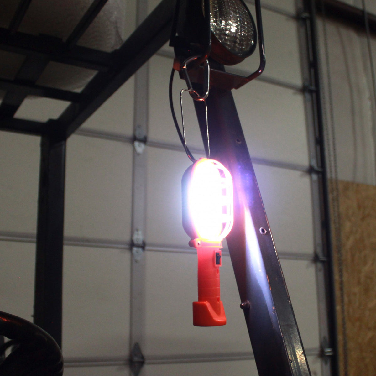 Universal Tool Hanging Hook Work Light 400 Lumen LED Light with Magnetic Base, view 6