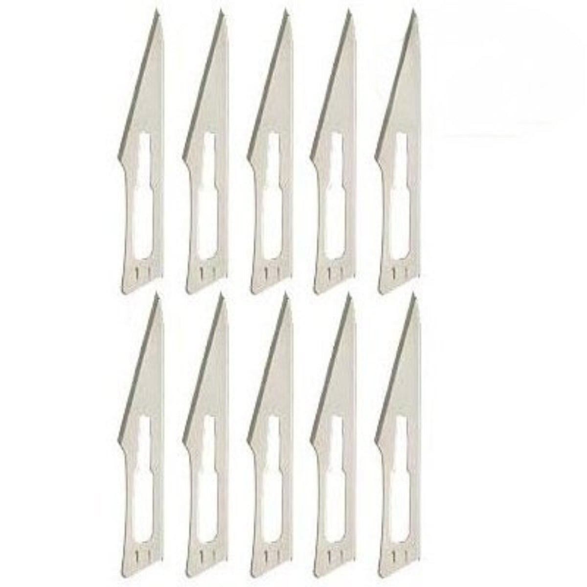 10 sterile surgical grade size 11 replacement scalpel blades