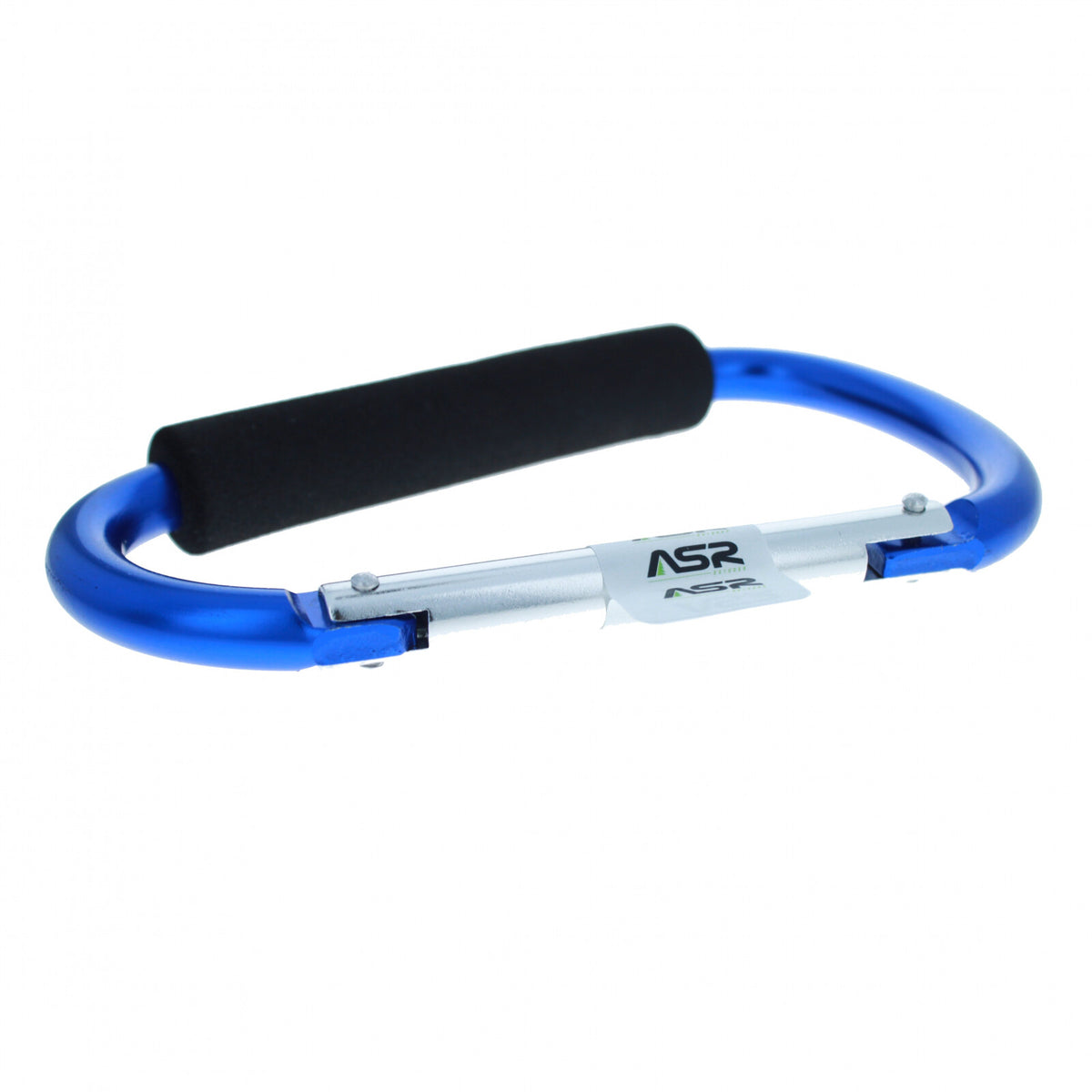 Jumbo 6.5" XL Carabiner Key Chain With Hand Grip - Blue, view 3