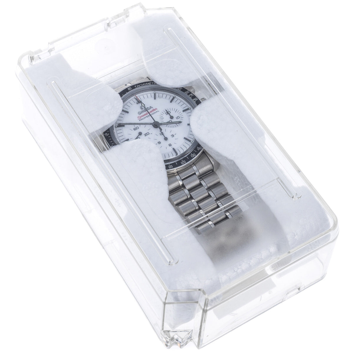 ToolTreaux Clear Plastic Watch Case Coffin Travel Essentials Jewelry Organizers, view 3