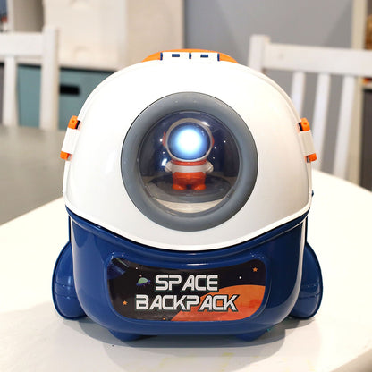 Kidplokio 15pc Space Toys Explorer Voyager Backpack Light Up Astronaut, 10 Inch, view 9