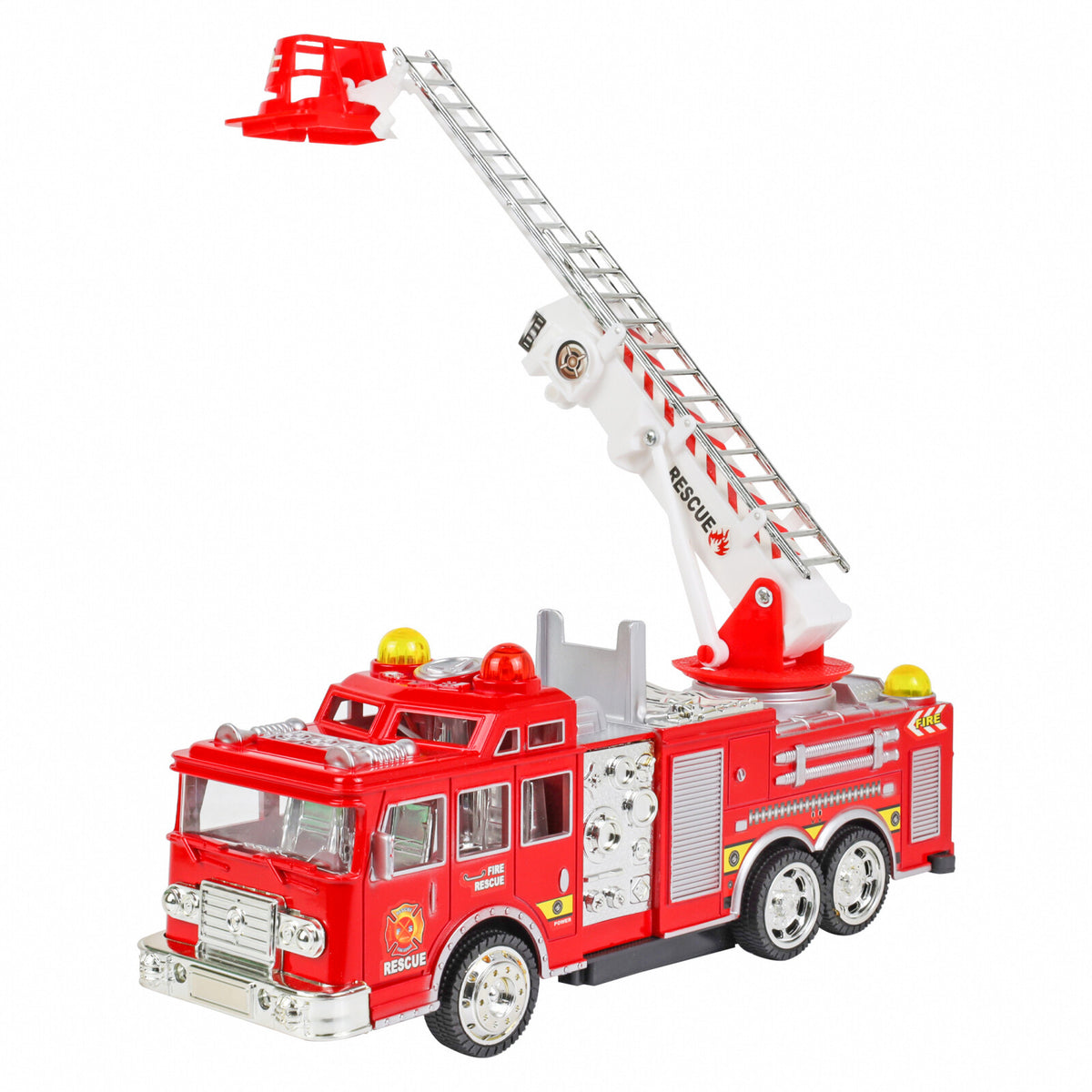 Kidplokio 360 Degree Bump and Go Emergency Toys Fire Truck Police Car (2 Styles), view 21
