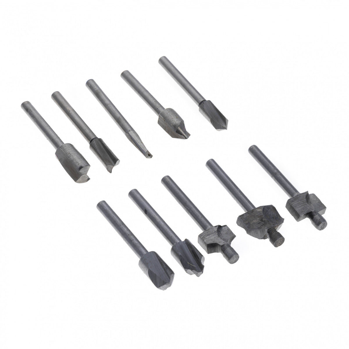 2 Pack ToolTreaux Router Bits Set Rotary Tools Heat Treated Carbon Steel 10pc, view 7