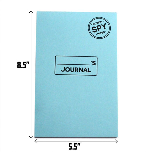 32 Sheet Disappearing Note Pad Dissolving Message Notebook Paper - Spy Journal, view 2