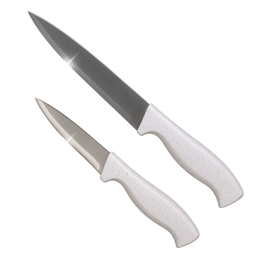 Beille Stainless Steel and Wheat Fiber Handle Kitchen Knives (Many Styles)
