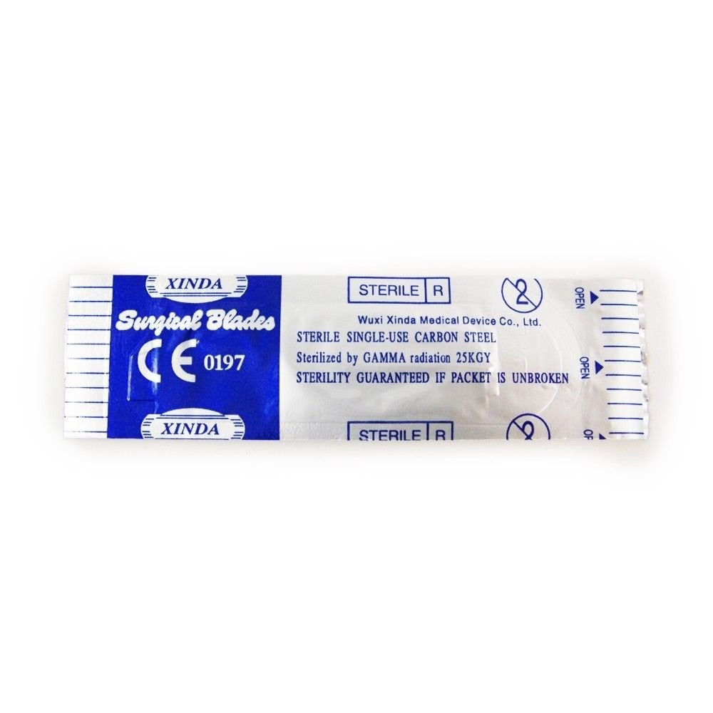 2 Pack 10pc Sterile Surgical Replacement Scalpel Blades Universal Fit - Size 11, view 4