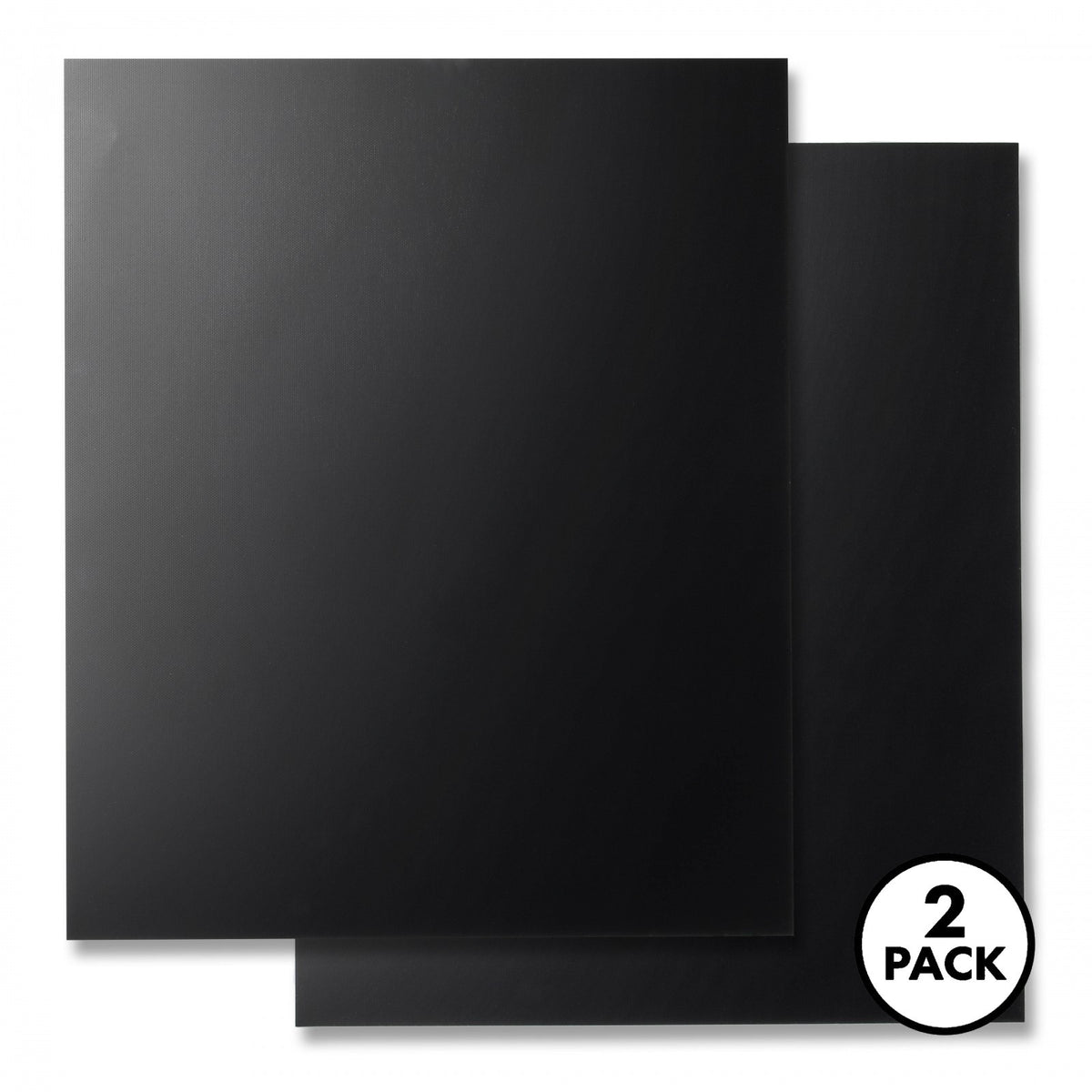 2 Pack Beille Black BBQ Grill Reusable Non Stick Grilling Mats 13x15" 2pk