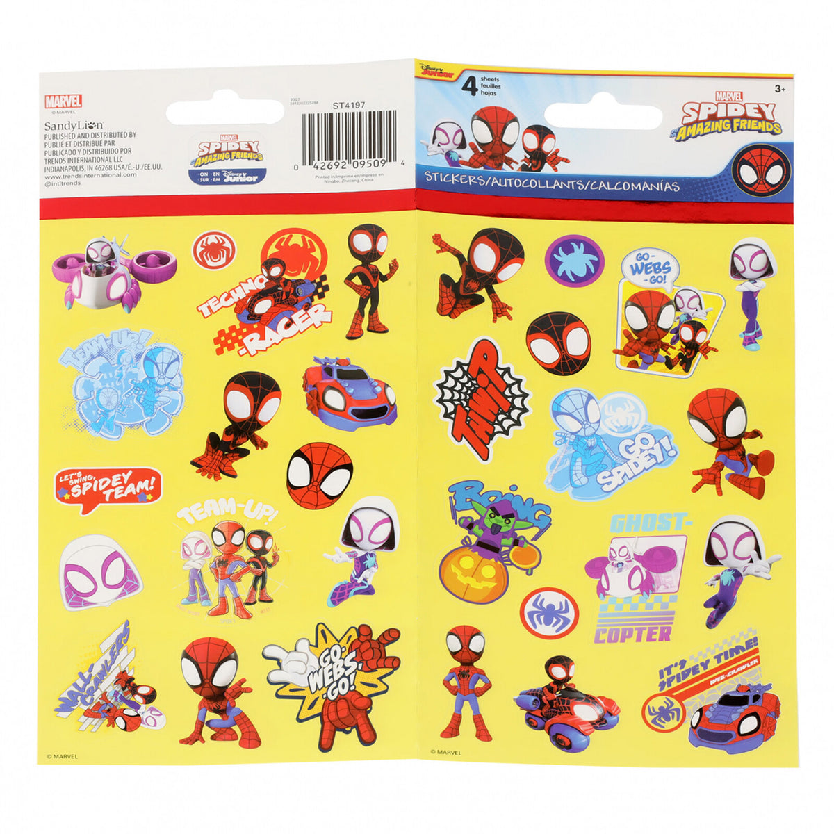 Licensed Kids Cartoon 4pc Cute Sticker Sheets Stationery Set (Many Characters), view 16
