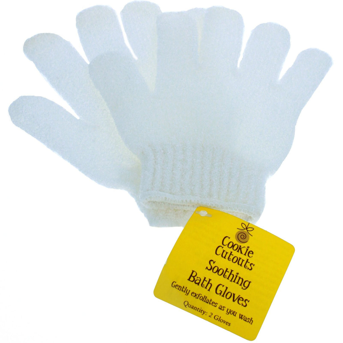 Universal Home Soothing Exfoliating Bath Mitt Shower Accessory - White, view 4