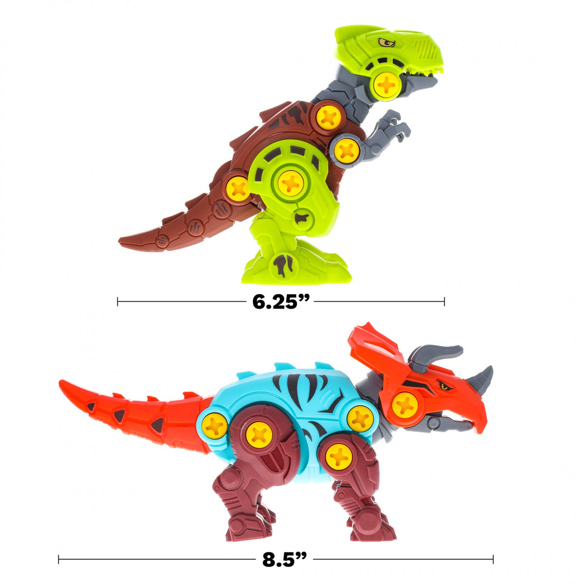 Kidplokio DIY Build Dinosaur Robot Assembly Toy Figure Play Set Boys Ages 3+, view 7