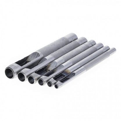 6pc Universal Tool Heavy Duty Leather Hollow Punch Set, view 3