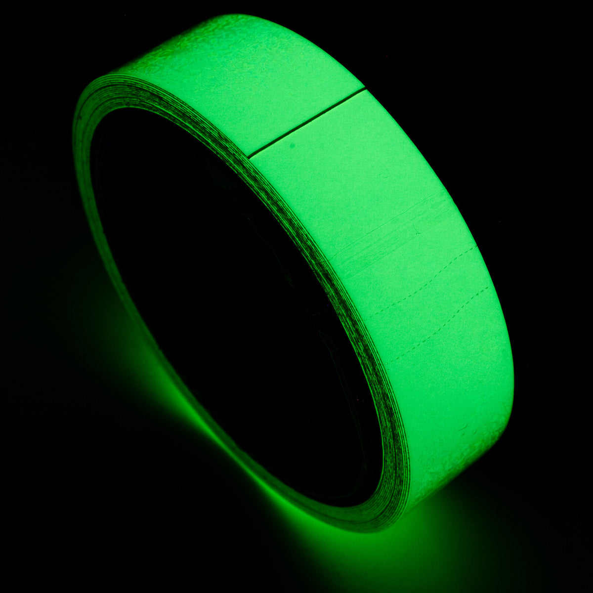 2 Pack ToolTreaux Waterproof Fluorescent Glow in the Dark Tape 16ft Roll, view 4