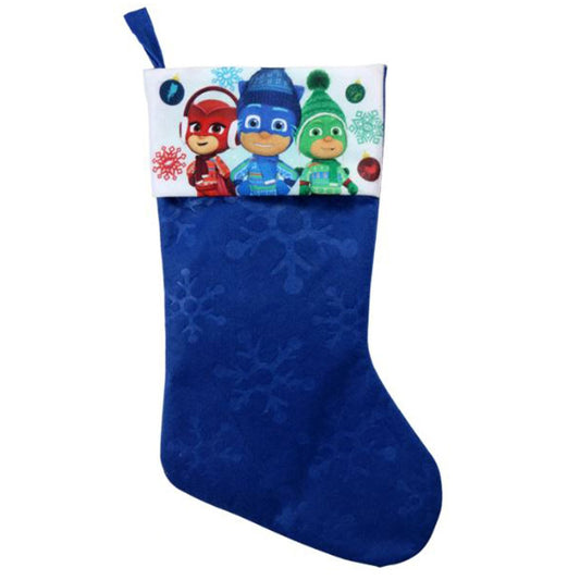 PJ Masks felt embossed kids Christmas stocking, 15.5 inches
