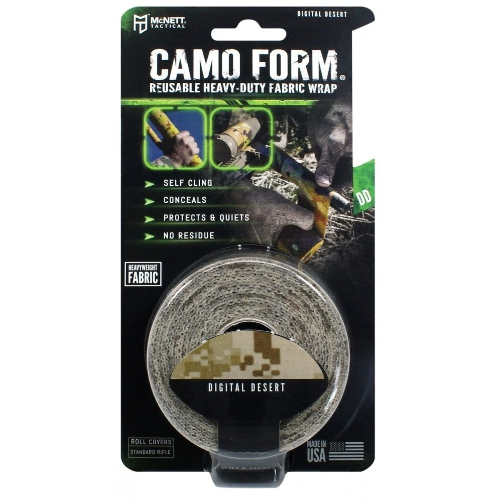 GEAR AID Camo Form Self-Cling Reusable Camouflage Wrap 2" x 144", Various Colors, view 2