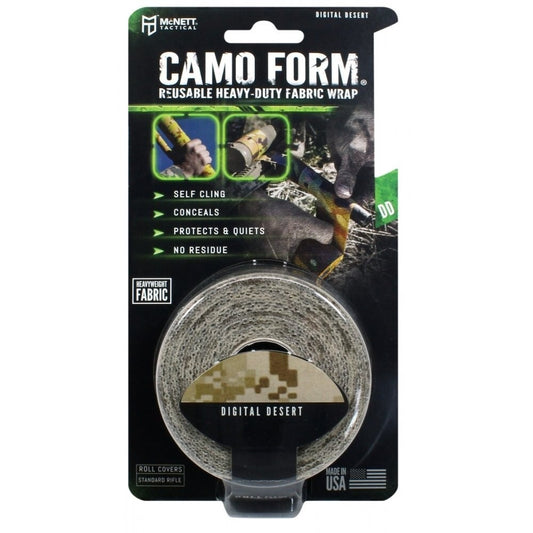 GEAR AID Camo Form Self-Cling Reusable Camouflage Wrap 2" x 144", Various Colors, view 2