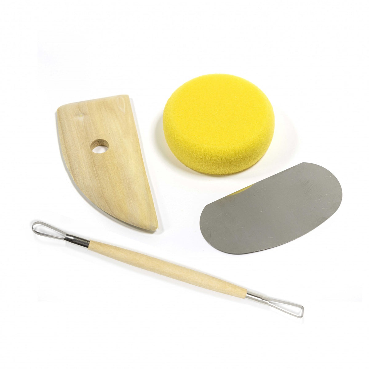 ToolTreaux Basic Pottery Tools Modeling Clay Arts and Crafts Supplies Set - 8pc, view 8