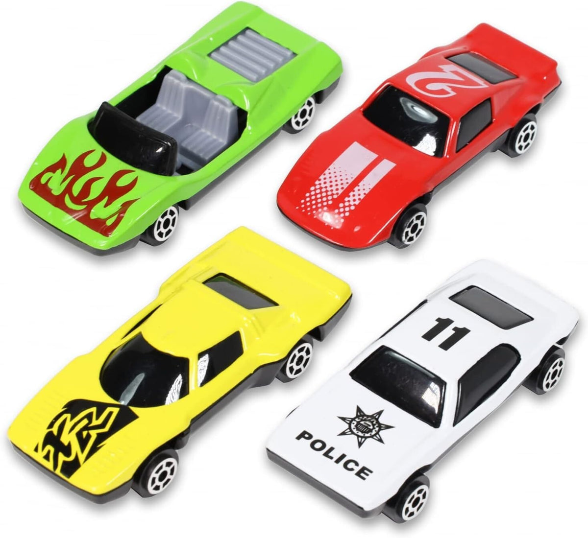 Kidplokio Ultimate Fleet 50pc Multicolor Diecast Toy Cars Play Set for Boys 3+, view 6