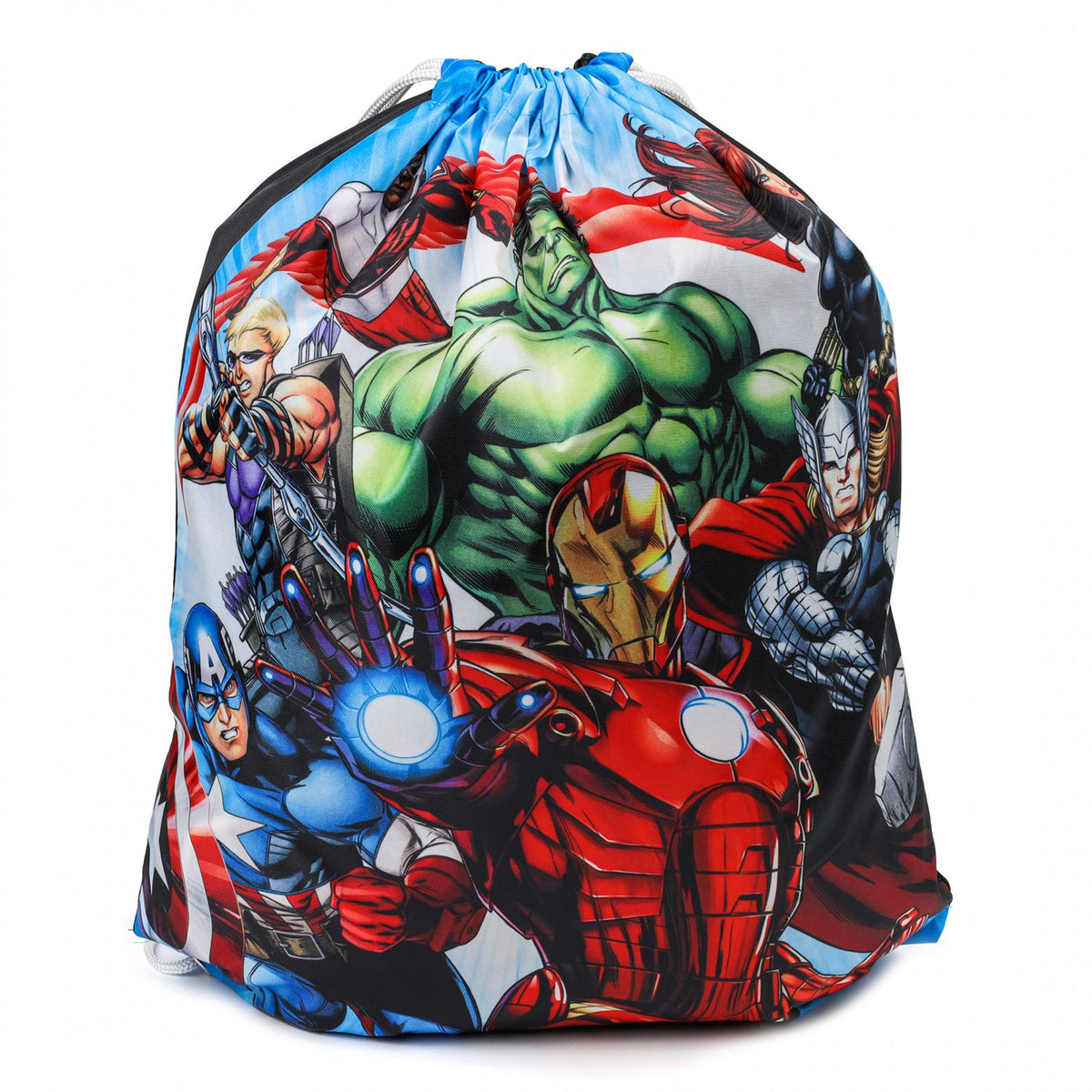 2 Pack 18 Inch Kids Licensed Cartoon Cinch Bag Travel Backpack Drawstring Tote, view 24